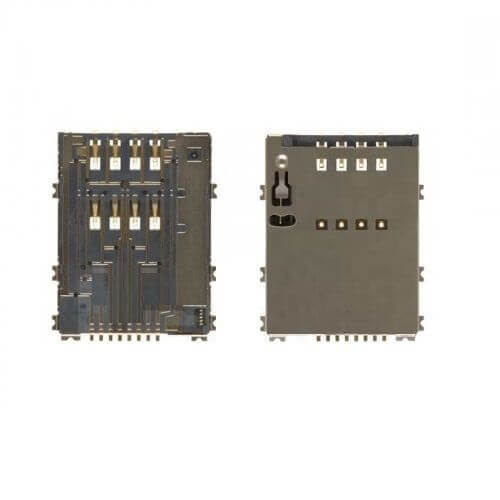 Картинка Коннектор SIM Samsung P5200/T111/311/325/331/531 от магазина NBS Parts