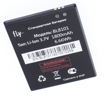 Детальная картинка АКБ Fly IQ455 (BL8101) от магазина NBS Parts Детальная картинка АКБ Fly IQ455 (BL8101) от магазина NBS Parts