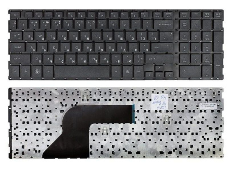 Детальная картинка Клавиатура для HP ProBook 4510 4710 4510s 4515s 4710s Черная P/n: NSK-HEM0R 9J.N1U82.M0R 516884-251 от магазина NBS Parts