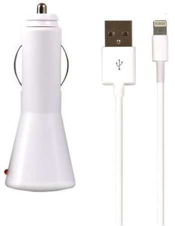 Детальная картинка АЗУ  iPhone 5/iPad mini  (белый, ток 1000mAh)  Maverick от магазина NBS Parts