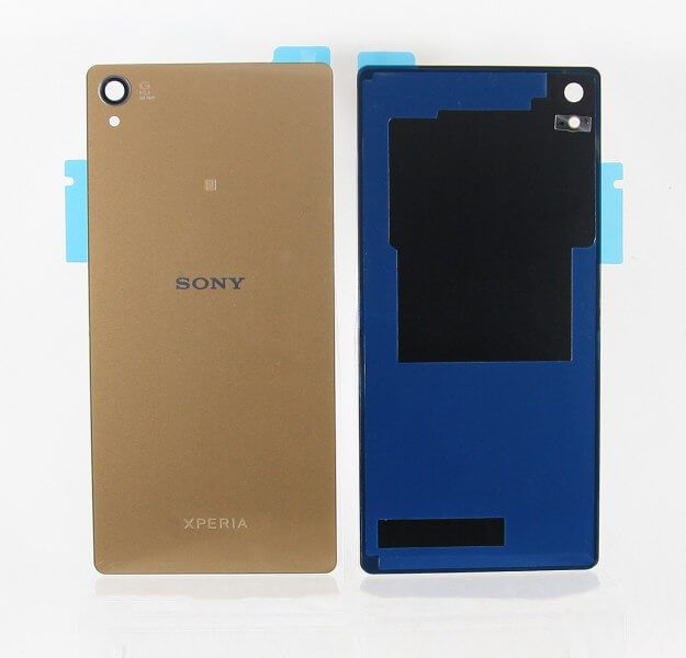 Картинка Задняя крышка Sony D6603/Xperia Z3 золото от магазина NBS Parts