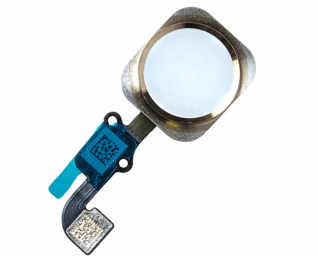 Картинка Шлейф iPhone 6/6 Plus на кнопку HOME в сборе Золото от магазина NBS Parts