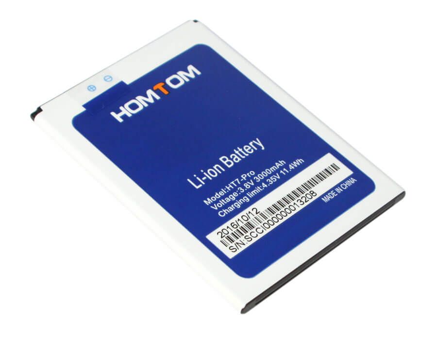 Картинка АКБ Homtom HT7 3.8v 3000mAh от магазина NBS Parts