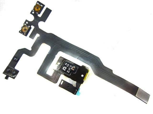Картинка Шлейф iPhone 4S на разъем гарнитуры Белый от магазина NBS Parts