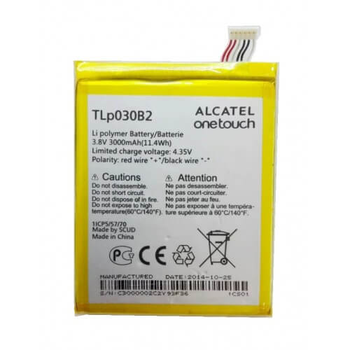 Картинка АКБ Alcatel TLp030B2 (OT-7045/OT-7045Y) тех. упак. от магазина NBS Parts