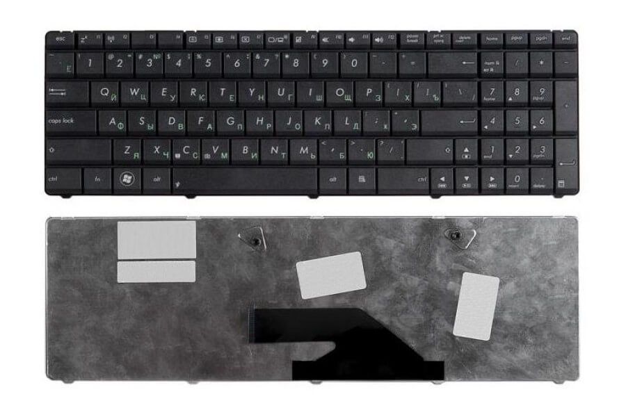 Картинка Клавиатура для Asus K73SV X75A X75V P/n: V118502BS1, PK130OG2A05, MP-10A73SU-6984, 0KNB0-6241RU00 от магазина NBS Parts
