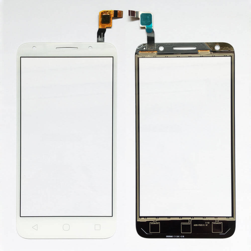 Картинка Сенсор Alcatel OT-5045D белый от магазина NBS Parts