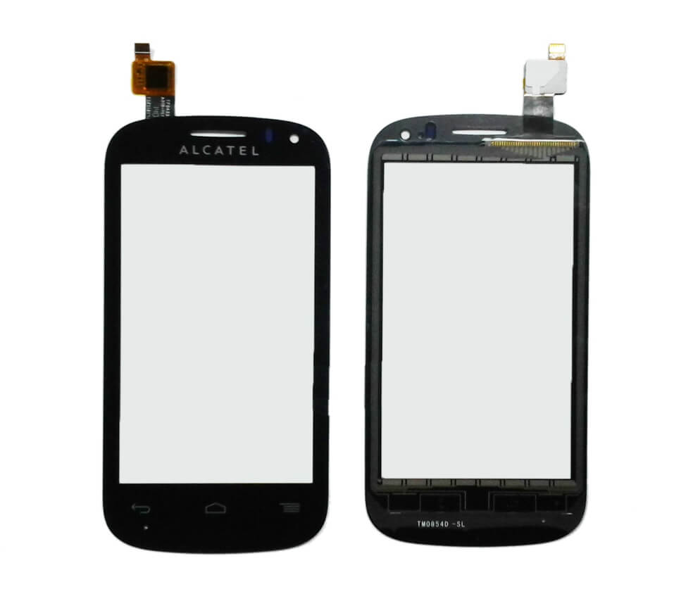 Картинка Сенсор Alcatel OT-4033 черный от магазина NBS Parts