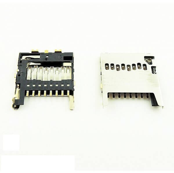 Картинка Коннектор SIM HTC One Dual/M8 от магазина NBS Parts