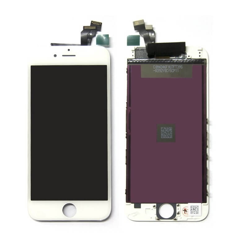 Картинка Дисплей iPhone 6+ в сборе белый копия от магазина NBS Parts