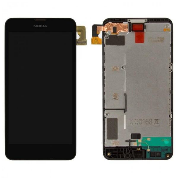 Картинка Дисплей Nokia 630/635 в сборе с тачскрином Черный от магазина NBS Parts Картинка Дисплей Nokia 630/635 в сборе с тачскрином Черный от магазина NBS Parts