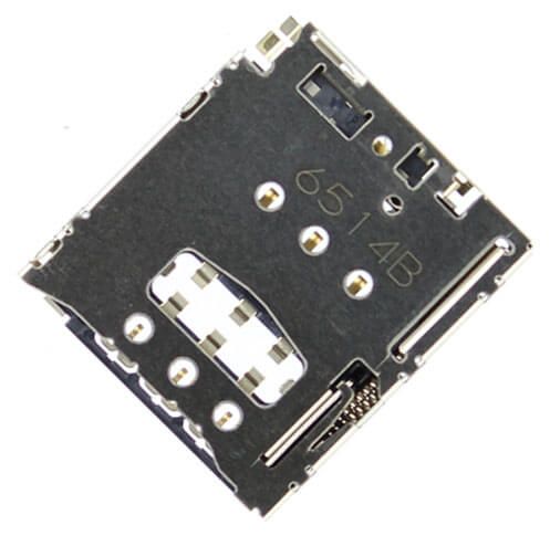 Картинка Коннектор SIM Lenovo A8-50 (A5500) от магазина NBS Parts