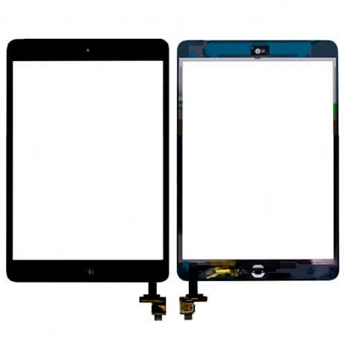 Картинка Сенсор IPAD mini/mini2 black (черный) в сборе от магазина NBS Parts