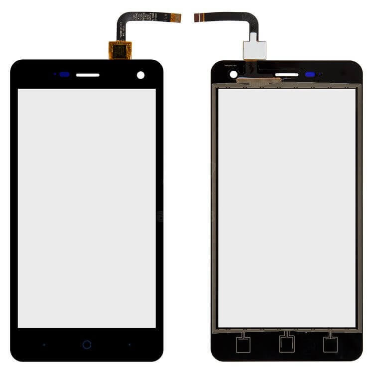 Картинка Сенсор ZTE Blade L3 черный  от магазина NBS Parts