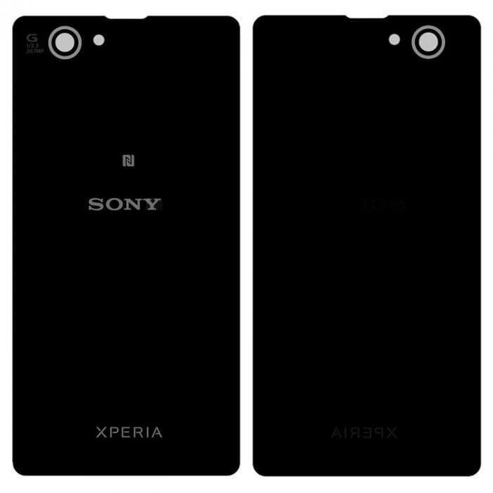 Картинка Задняя крышка Sony D5503/Xperia Z1 Compact черный от магазина NBS Parts
