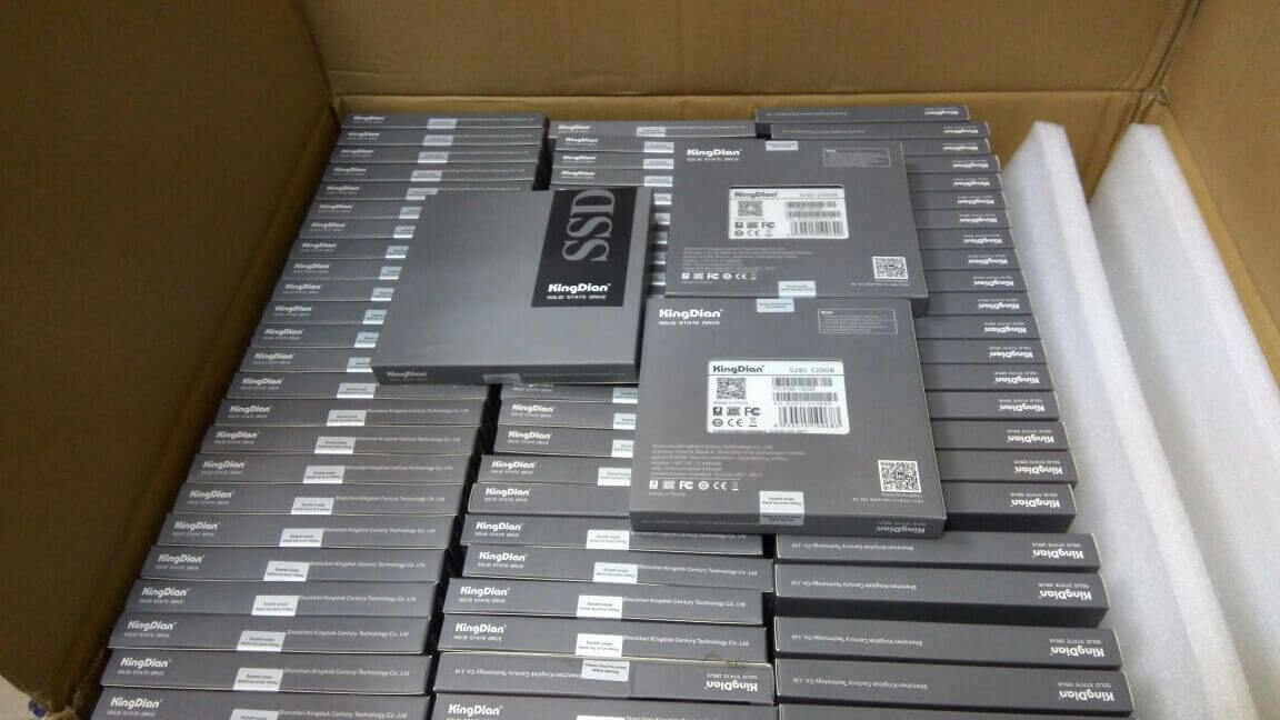 Поступление SSD накопителей