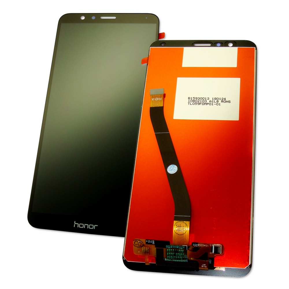Картинка Дисплей Huawei Honor 7X в сборе с тачскрином черный от магазина NBS Parts