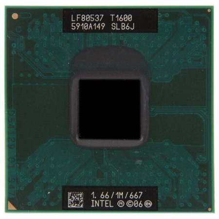 Детальная картинка Intel Mobile Celeron Dual-Core T1600 SLB6J (Я092) от магазина NBS Parts