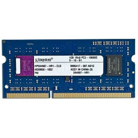 Детальная картинка Оперативная память Kingston 1GB PC3-10600S 1333MHz (Я077)  (Я085) от магазина NBS Parts