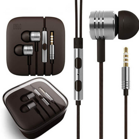 Детальная картинка Гарнитура-наушники Xiaomi 3.5" 1.2m Gold Box от магазина NBS Parts