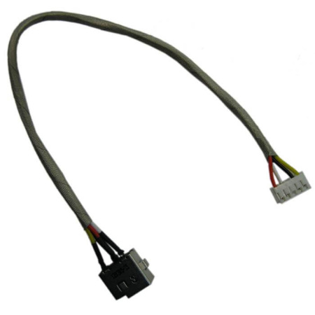 Детальная картинка Разъем питания ноутбука HP DV7-1000 (H026) с кабелем (Я055) от магазина NBS Parts