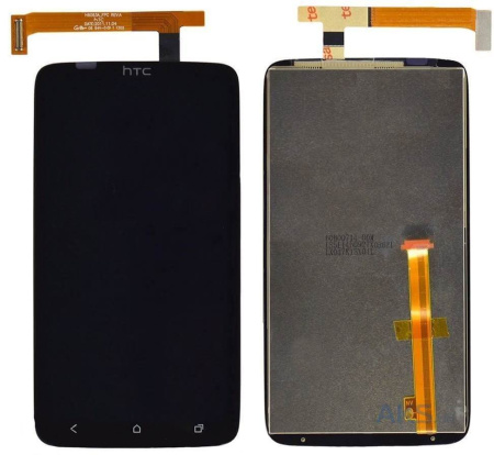 Детальная картинка Дисплей HTC One X/S720 в сборе с тачскрином Черный от магазина NBS Parts