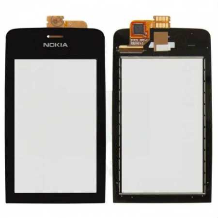 Детальная картинка Сенсор Nokia 308/309/310 черный от магазина NBS Parts