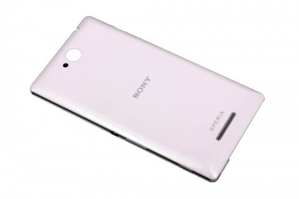 Картинка Задняя крышка Sony C2305 (Xperia C) белая от магазина NBS Parts