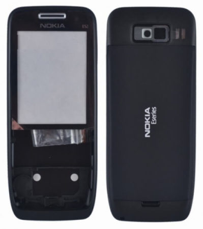 Детальная картинка Корпус Nokia E52 (черный) от магазина NBS Parts