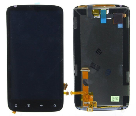 Детальная картинка Дисплей HTC Sensation в сборе с тачскрином Черный от магазина NBS Parts