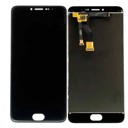Детальная картинка Дисплей для Meizu M3 Note (M681H) в сборе с тачскрином Черный от магазина NBS Parts