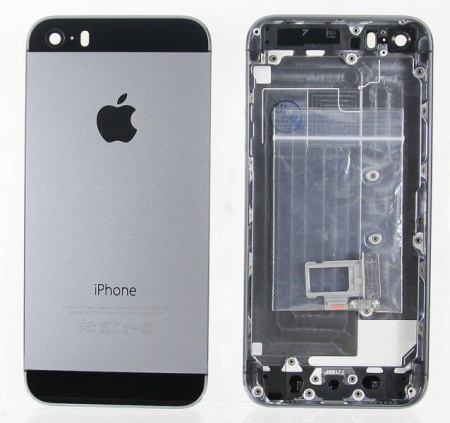 Детальная картинка Корпус iPhone 5S серый от магазина NBS Parts