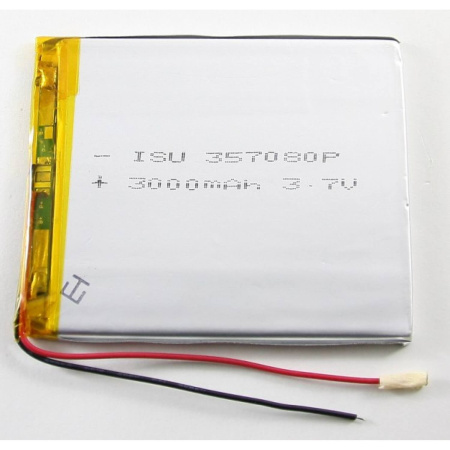 Детальная картинка АКБ универсальная 357080P 3000mAh от магазина NBS Parts