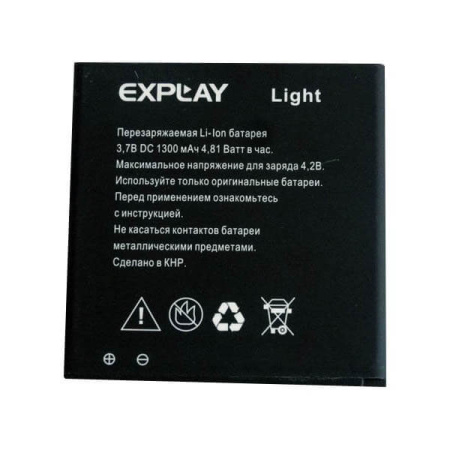 Детальная картинка АКБ Explay Light от магазина NBS Parts Детальная картинка АКБ Explay Light от магазина NBS Parts