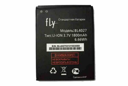 Детальная картинка АКБ Fly IQ4410 (BL4027) от магазина NBS Parts