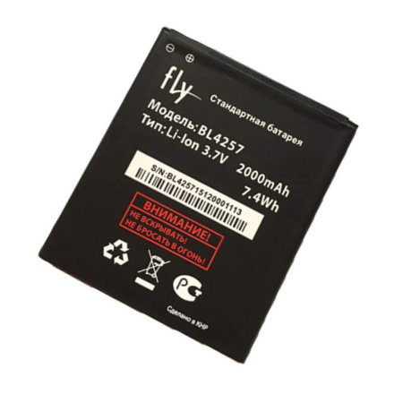 Детальная картинка АКБ Fly IQ451 (BL4257) от магазина NBS Parts