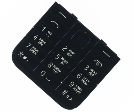 Детальная картинка Клавиатура Nokia 225 черная от магазина NBS Parts