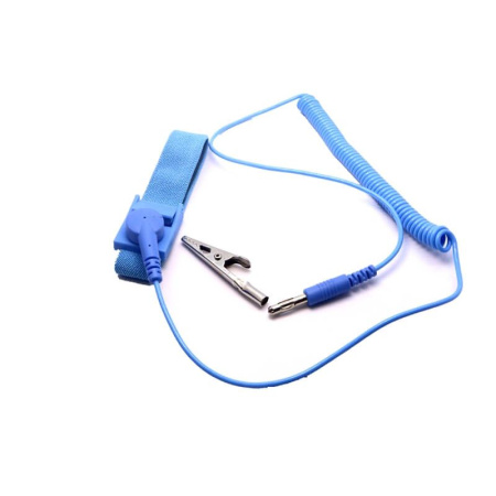 Детальная картинка Антистатический браслет синий от магазина NBS Parts Детальная картинка Антистатический браслет синий от магазина NBS Parts