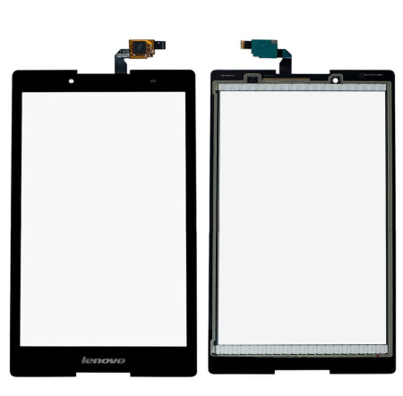 Детальная картинка Сенсор Lenovo A8-50/A8-50F/A8-50LC черный от магазина NBS Parts