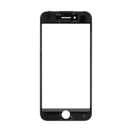 Детальная картинка Стекло iPhone 7 + рамка + ОСА черное от магазина NBS Parts