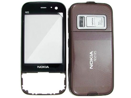 Детальная картинка Корпус Nokia N85 (коричневый) от магазина NBS Parts